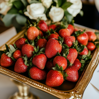Les Classiques : Fraises Enrobées au Chocolat Noir